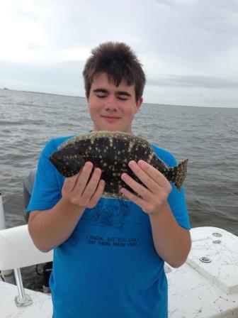 Bryce's Flounder with Fish-N-Tell Charters